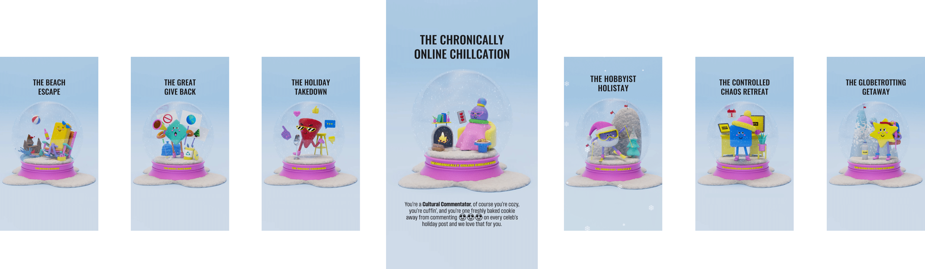 Commentator result character.